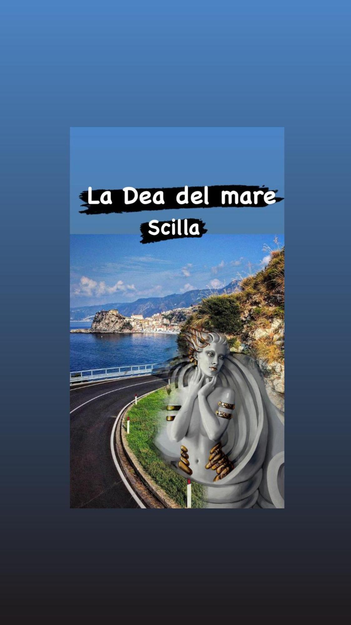Ferienwohnung La Dea Del Mare Scilla Exterior foto